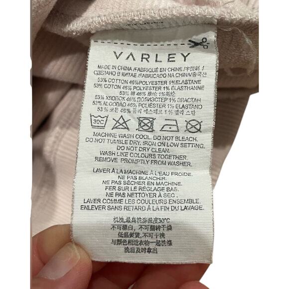 Varley Vine Half Zip Sweatshirt in Light Blush/Pinkish Shade- Small- GUC - Picture 7 of 13